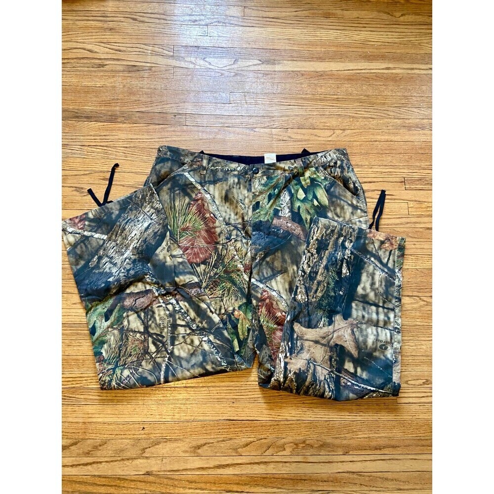 Walls Camo Cargo Pants Mens 3XL Realtree Hardwoods Hunting Cotton Workwear NWOT - Picture 9 of 10